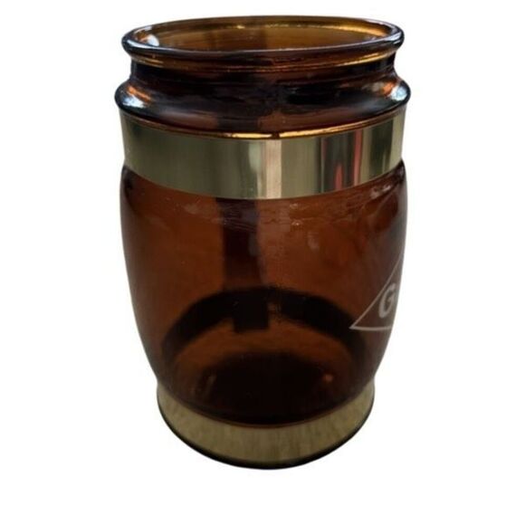 Grain Belt Beer Brown Glass Siesta Ware Mug With Wood Handle - Picture 5 of 9